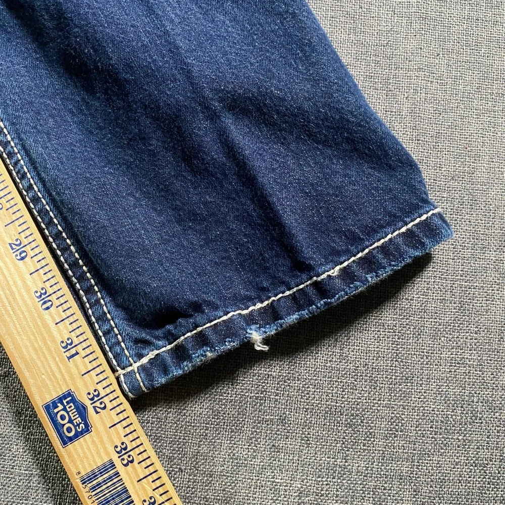 BKE Carter Straight Mens Jeans Dark Wash Denim Size 29x30